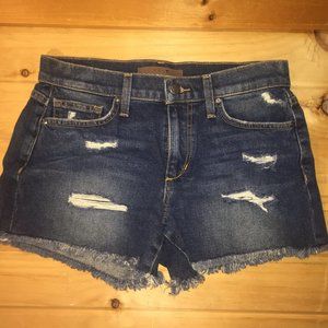 Joe’s Jeans Distressed Cut Off Denim Short